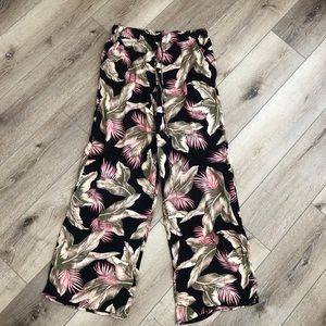 Billabong palm print pants